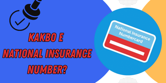Какво е National Insurance Number?