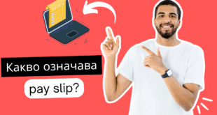 Какво означава pay slip?